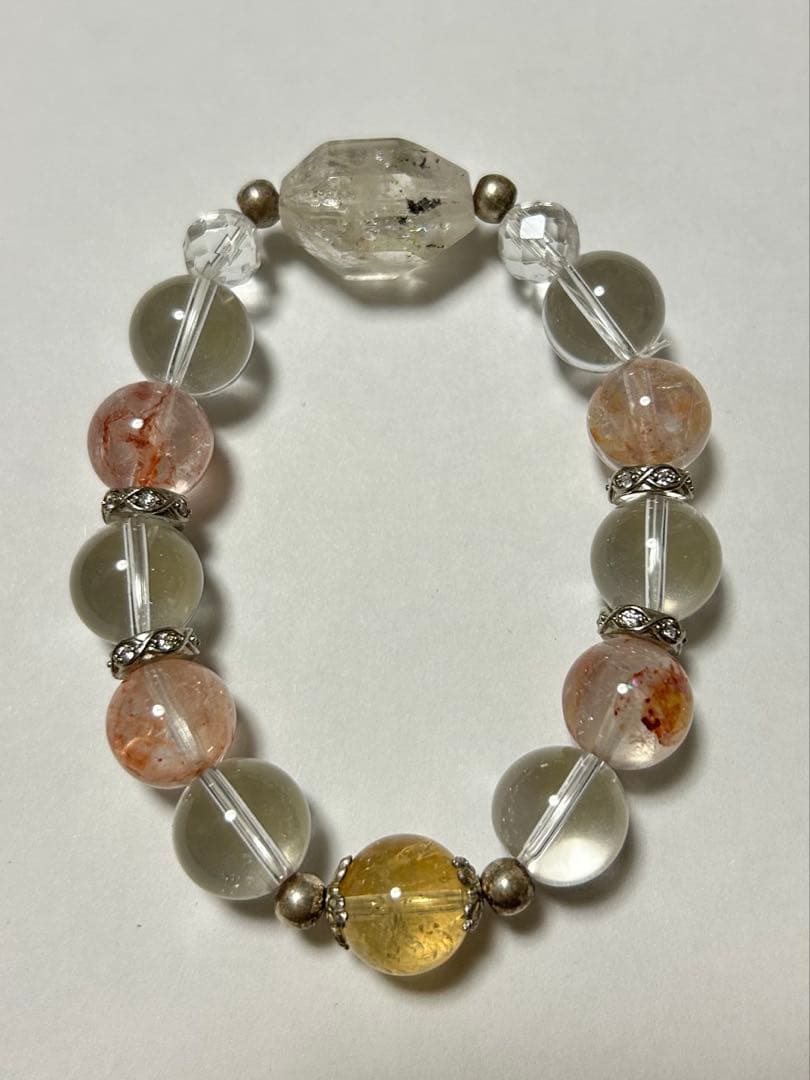 Thida stoneデザインブレスレット天然石パワーストーンオイルインデザブレ