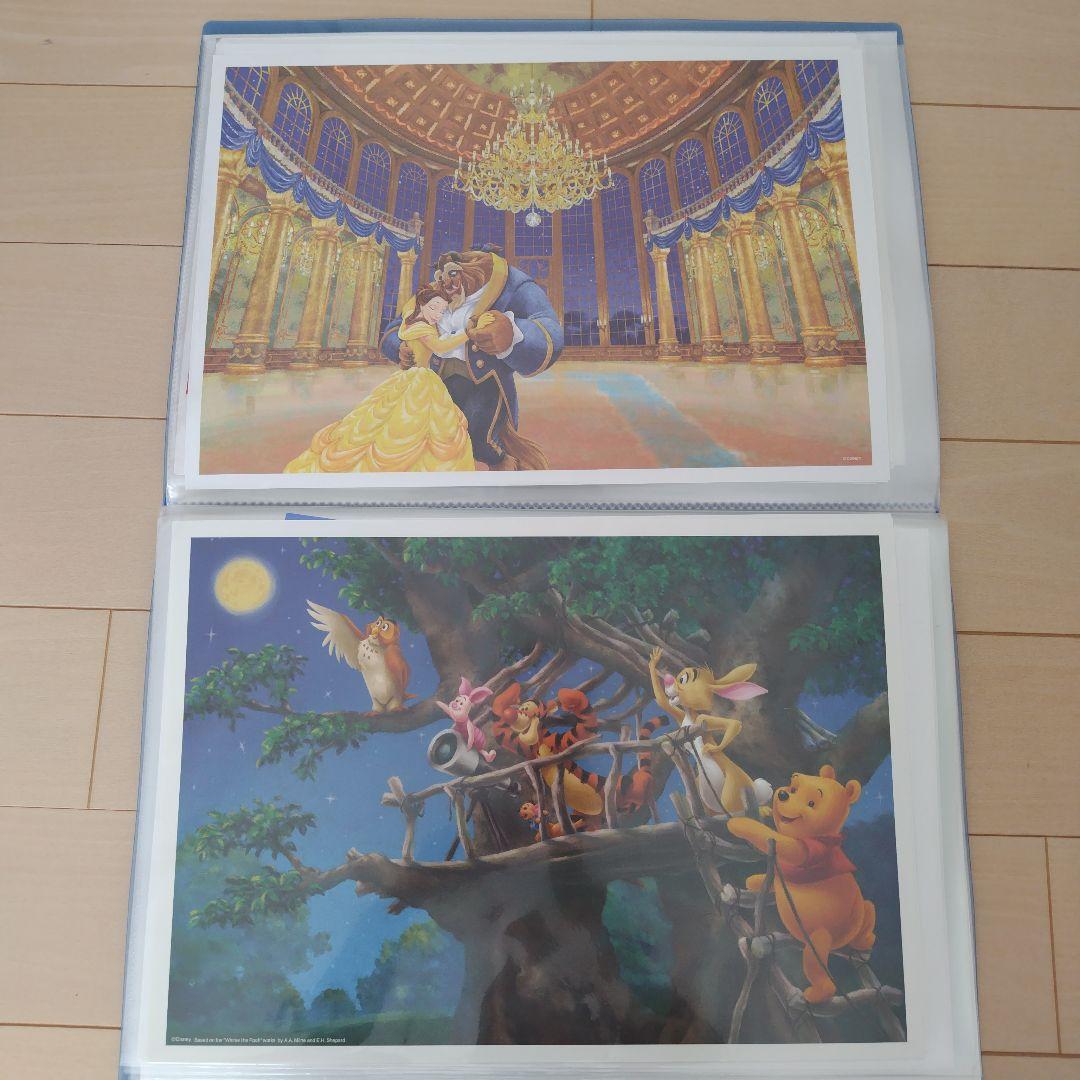 【額縁付き】ディズニーキャラクター　アートコレクション　読売新聞　額絵シリーズ