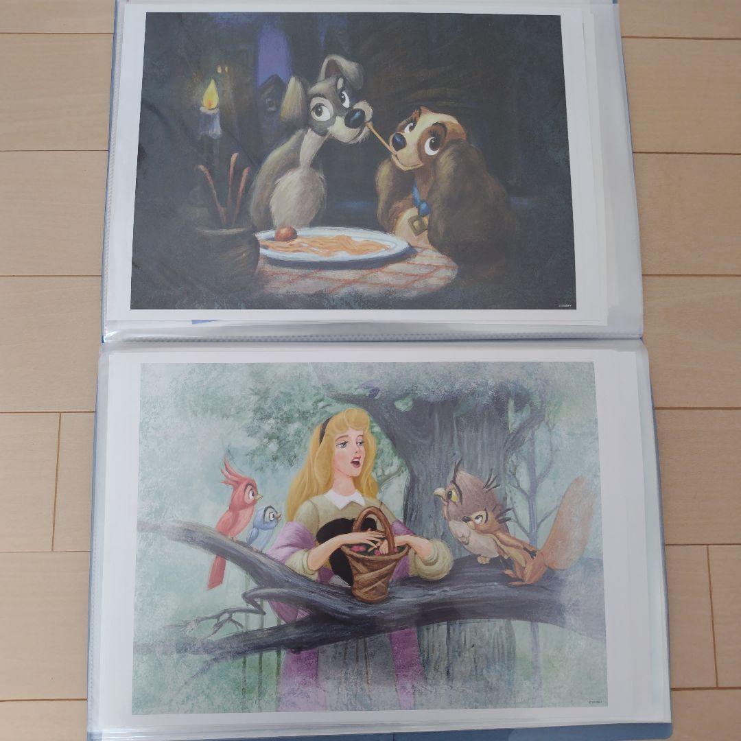 【額縁付き】ディズニーキャラクター　アートコレクション　読売新聞　額絵シリーズ