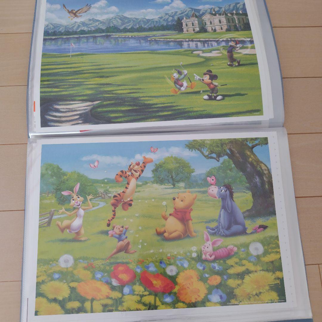 【額縁付き】ディズニーキャラクター　アートコレクション　読売新聞　額絵シリーズ