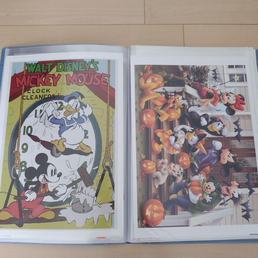 【額縁付き】ディズニーキャラクター　アートコレクション　読売新聞　額絵シリーズ