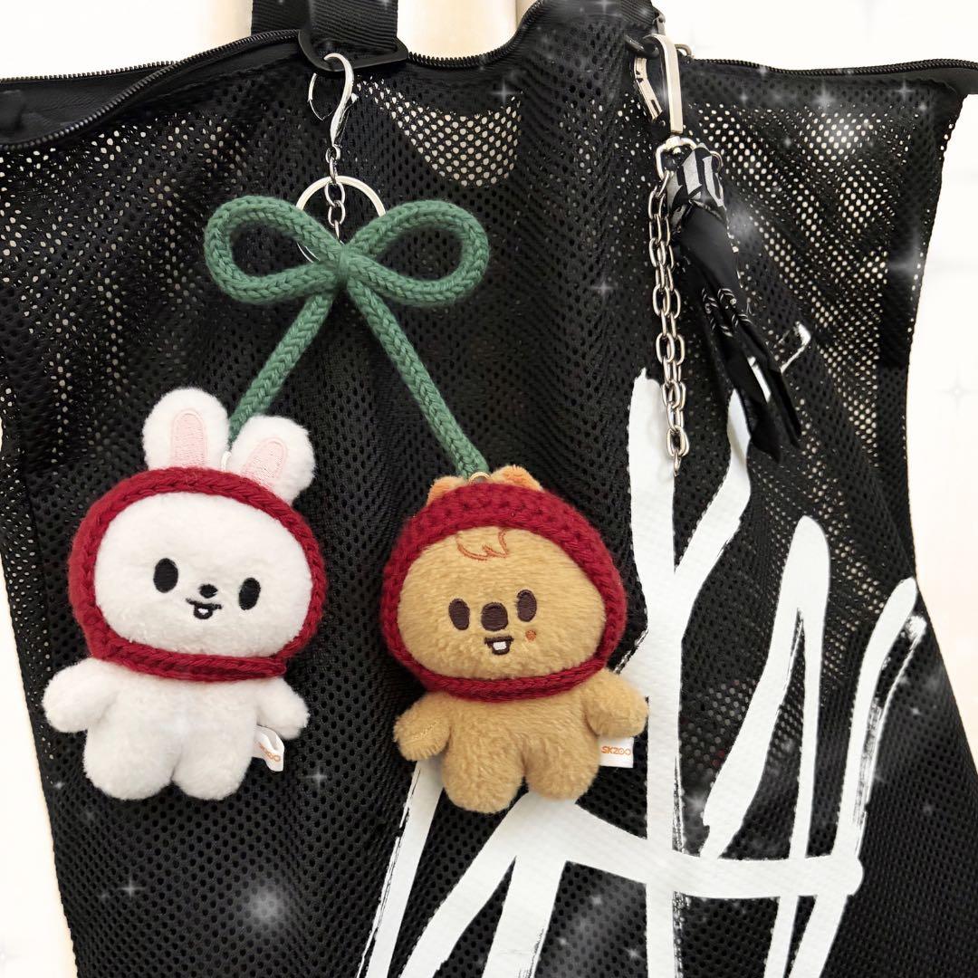 straykids skzoo 10cm ぬいぐるみ ぬい服 さくらんぼ