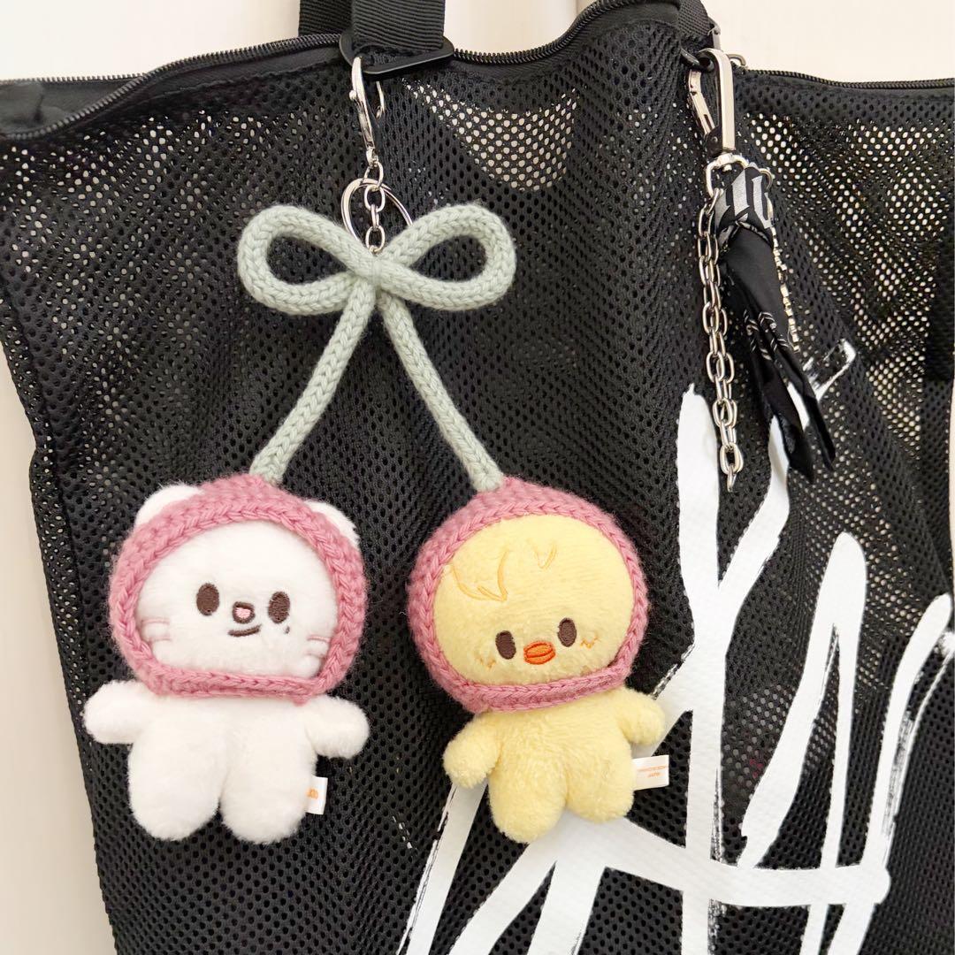 straykids skzoo 10cm ぬいぐるみ ぬい服 さくらんぼ