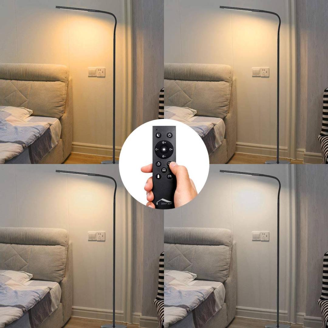 省エネ高輝度LEDフロアランプ 光&5階段調色 オシャレ
