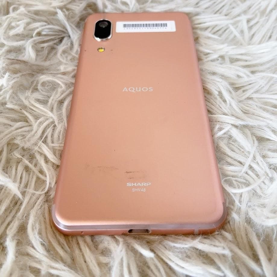 SHARP SHV48 AQUOS sense3 basic ライトカッパー