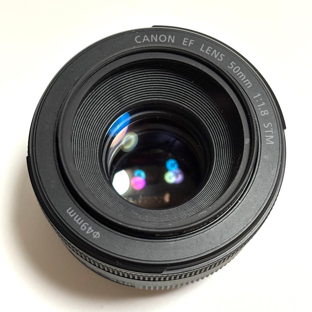 Canon キャノン レンズ 50mm 1:1.8 STM 単焦点
