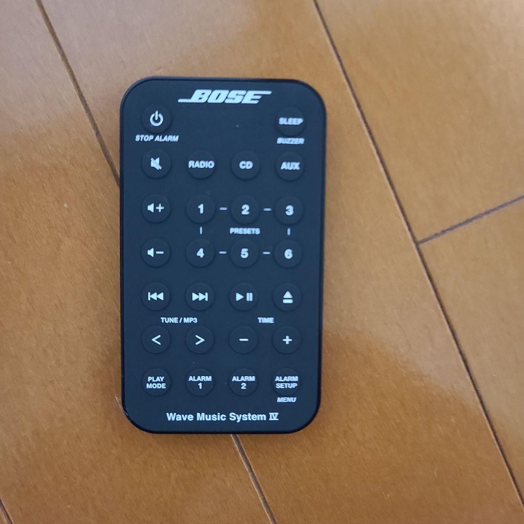 BOSE WAVE MUSIC SYSTEM IV ／ラジオ／CDプレイヤー