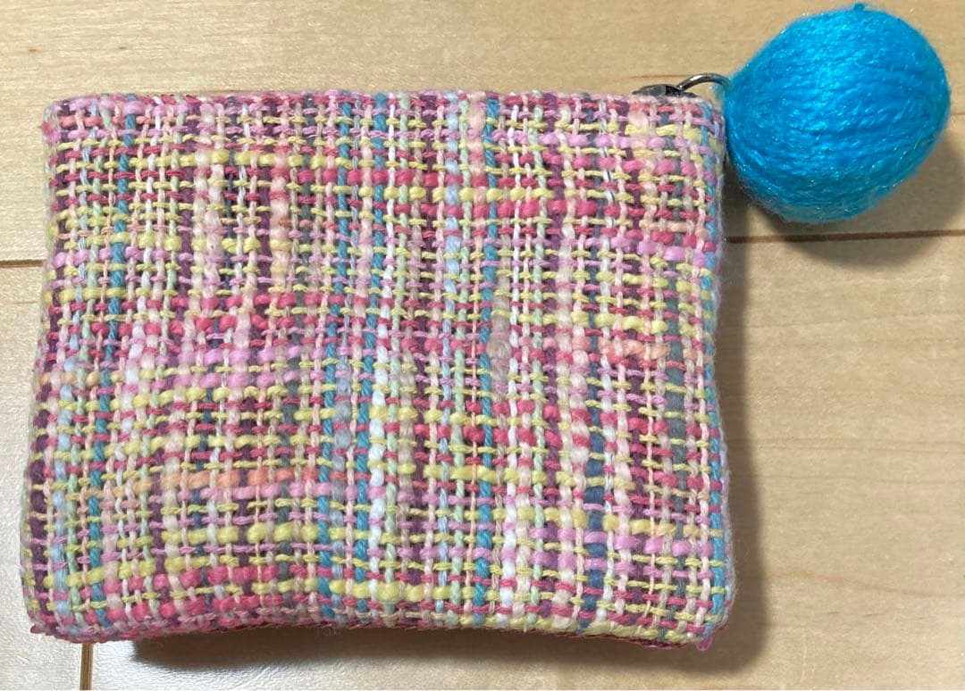 tamaoworld サンリオコラボ　マイメロディービーズスパンコール刺繍ポーチ