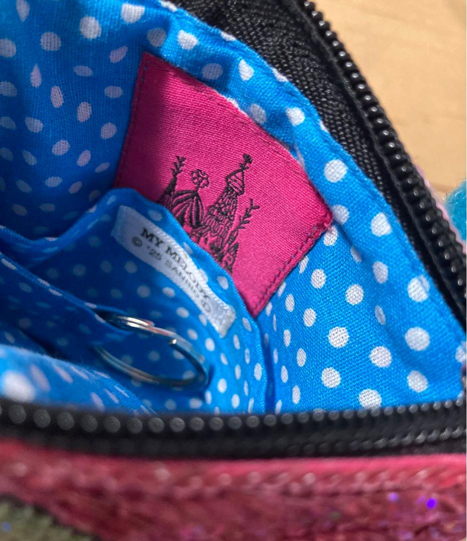 tamaoworld サンリオコラボ　マイメロディービーズスパンコール刺繍ポーチ