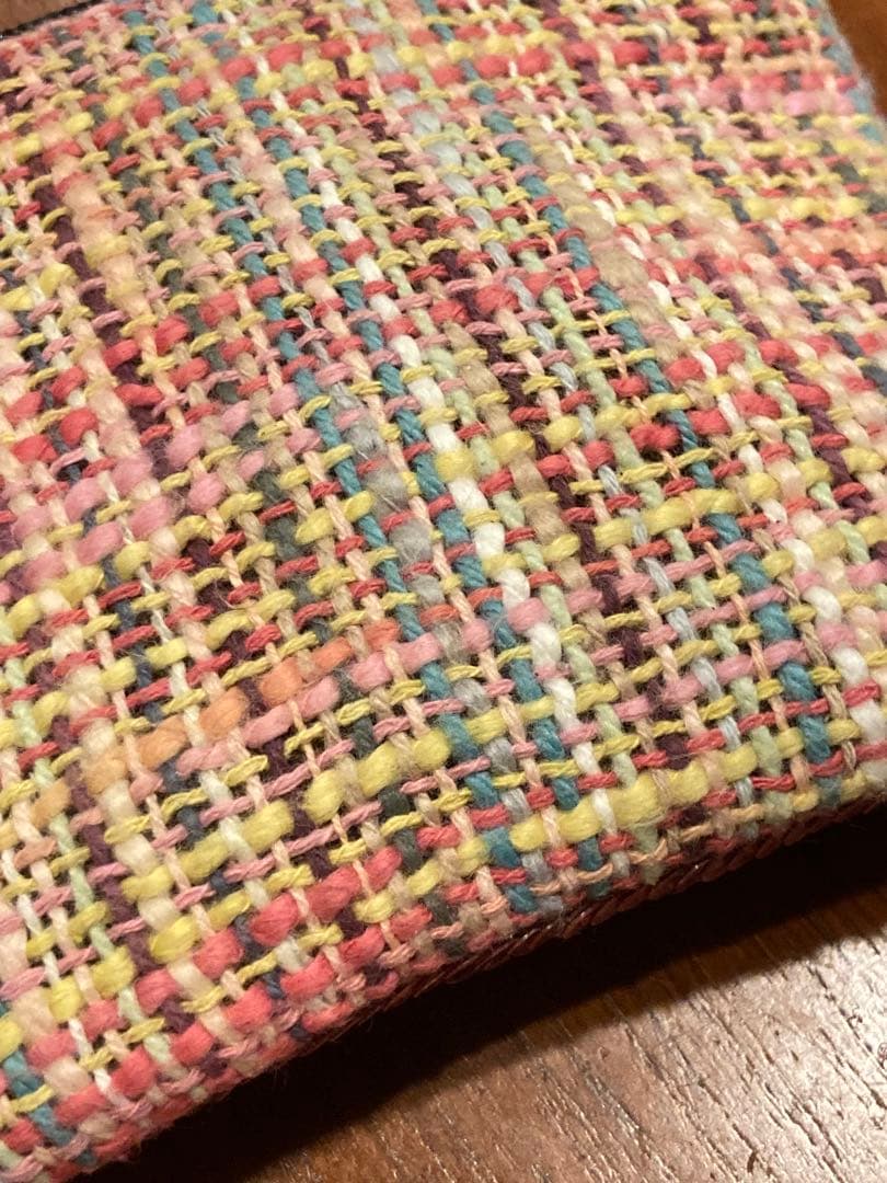 tamaoworld サンリオコラボ　マイメロディービーズスパンコール刺繍ポーチ