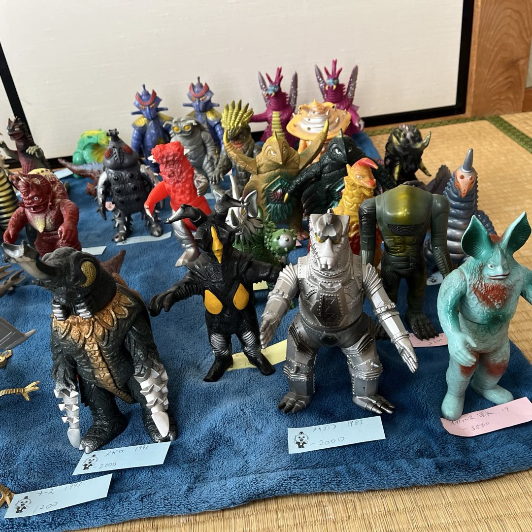 ウルトラマンシリーズ 怪獣　ソフビ　50体以上