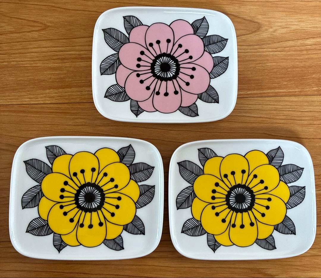 ◉マリメッコ◉Kestitマグカップ＆ボウル＆プレート３枚セット◉