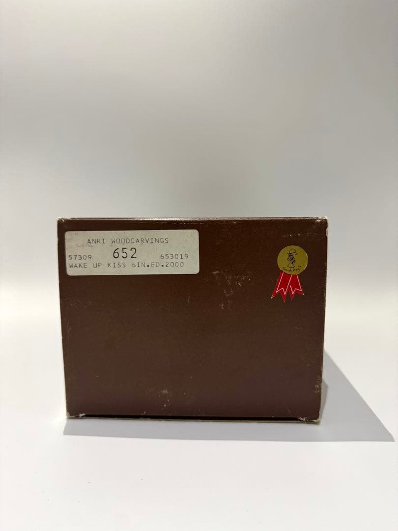 ANRI 木彫り人形 2000体限定 キス アンリ フィギュア フィギュリン