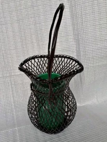 竹籠　花器　新品　高級　人気