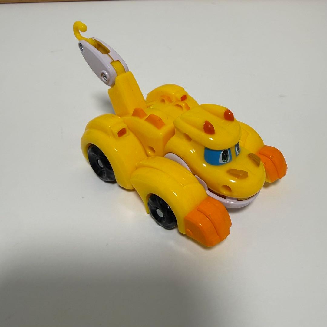 変身 変形 可能 ゴーゴーダイノ ミニカー 10体セット 消防車 救急車 恐竜