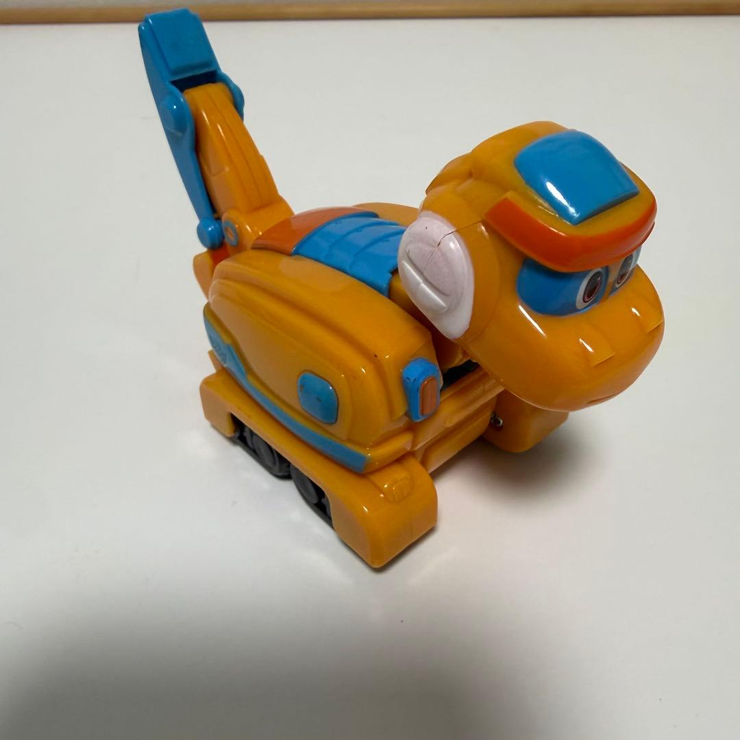 変身 変形 可能 ゴーゴーダイノ ミニカー 10体セット 消防車 救急車 恐竜