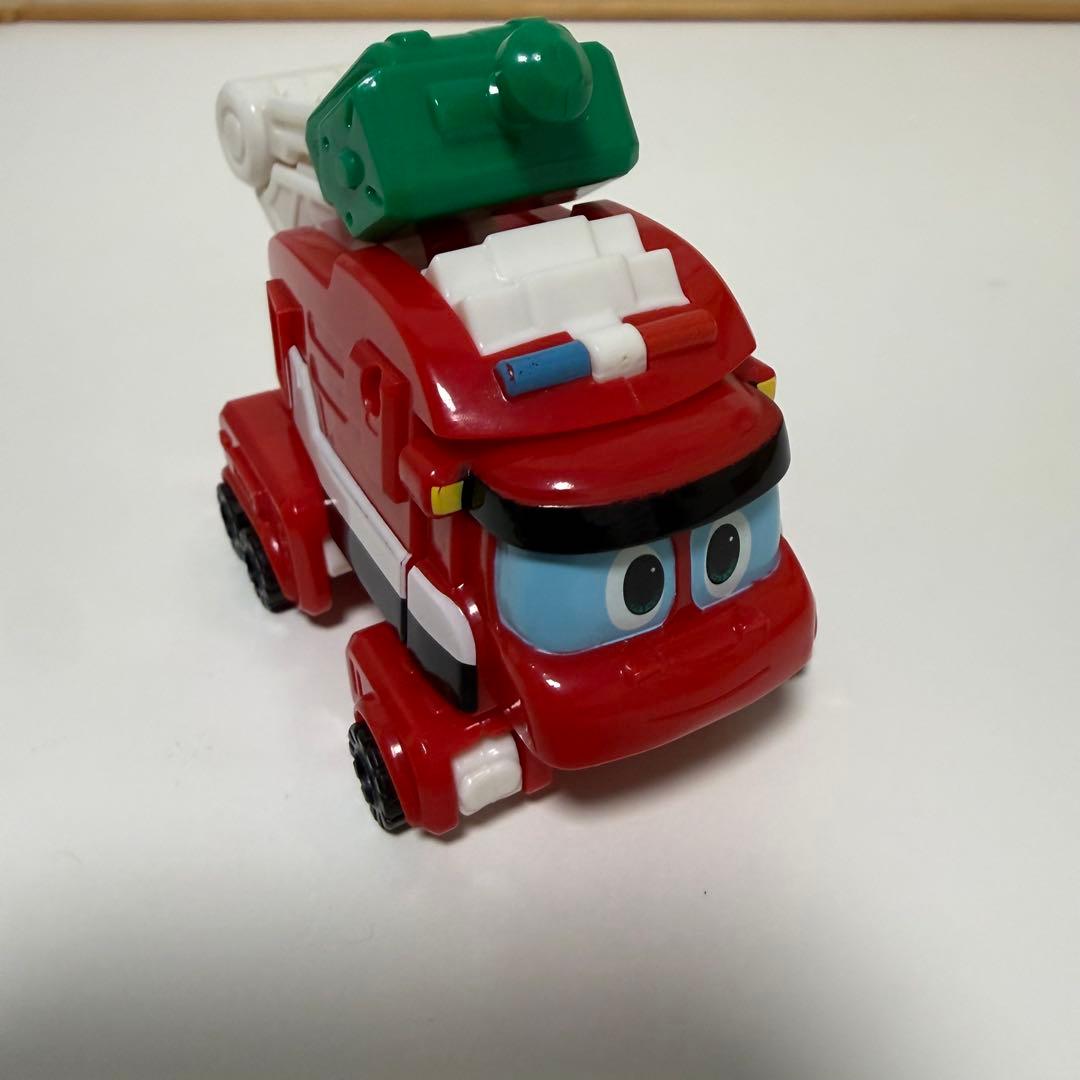 変身 変形 可能 ゴーゴーダイノ ミニカー 10体セット 消防車 救急車 恐竜