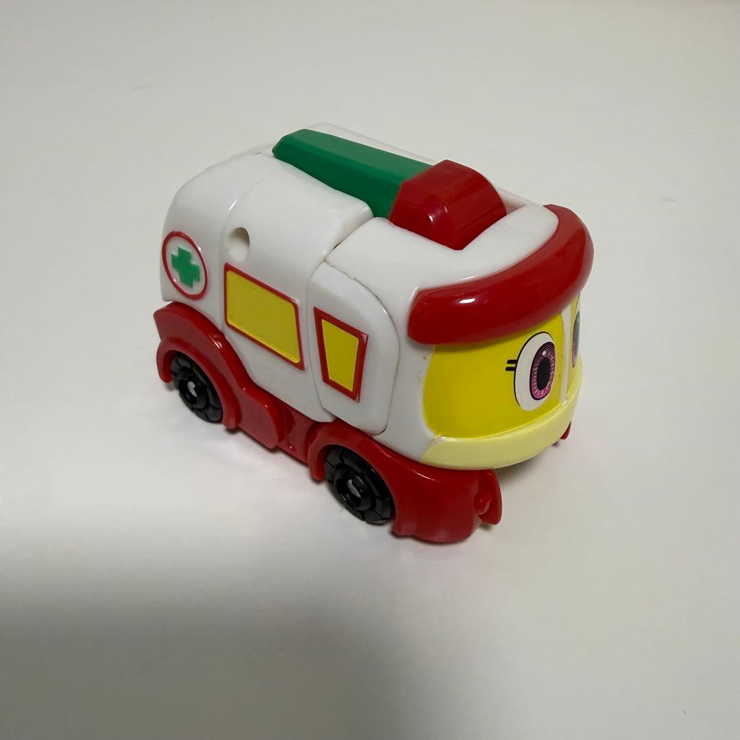 変身 変形 可能 ゴーゴーダイノ ミニカー 10体セット 消防車 救急車 恐竜