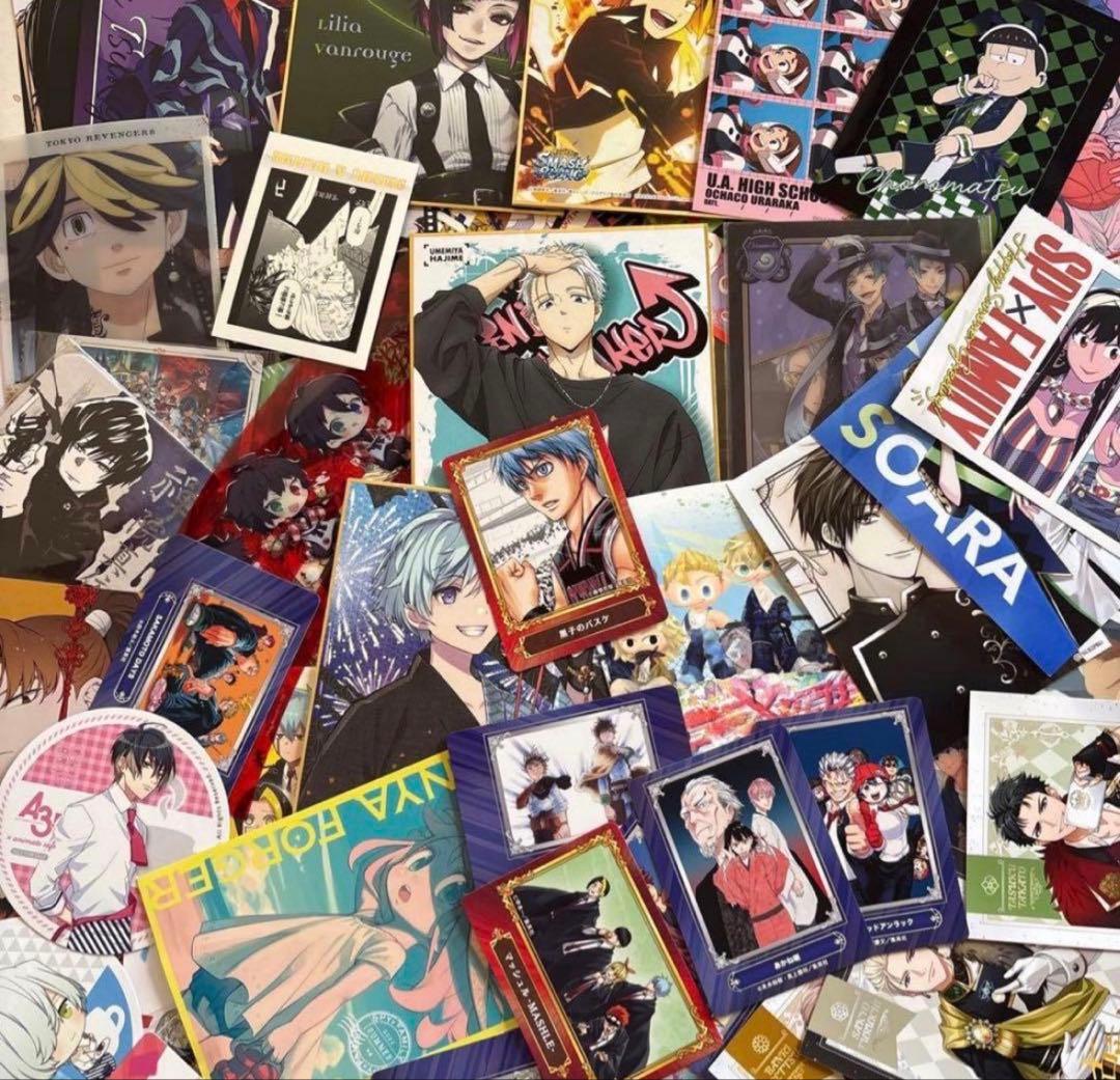 アニメグッズ ノンジャンル　　紙類　紙雑貨　大量　まとめ売り