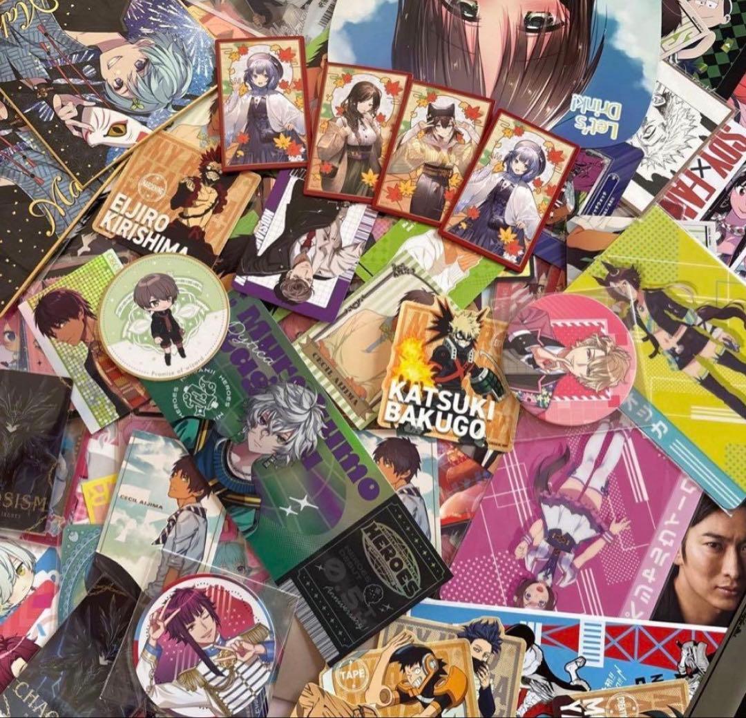 アニメグッズ ノンジャンル　　紙類　紙雑貨　大量　まとめ売り