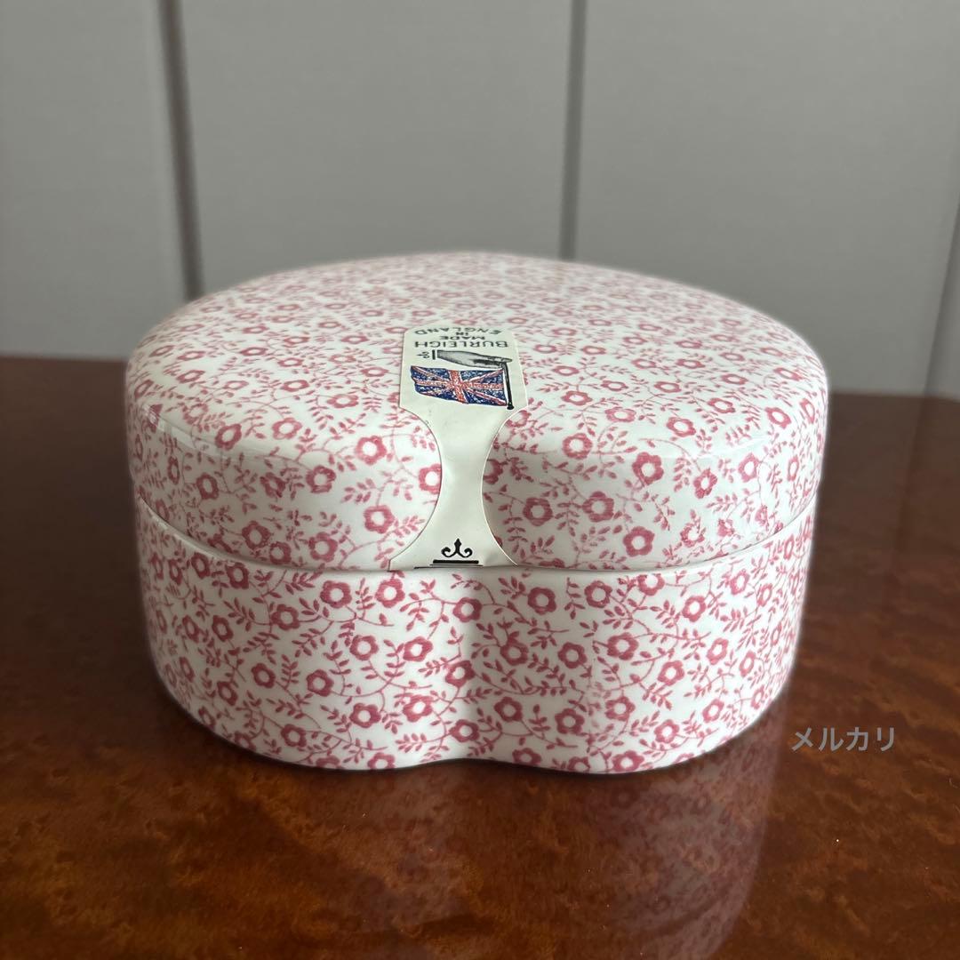 廃番　新品　一級品　バーレイ ローズピンクフェリシティ　ハートボックス