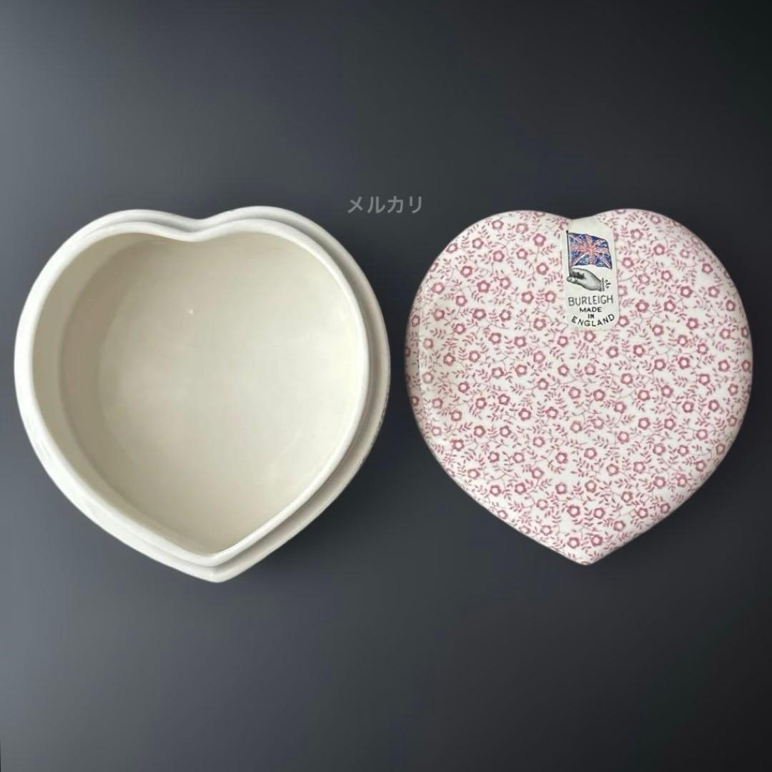 廃番　新品　一級品　バーレイ ローズピンクフェリシティ　ハートボックス