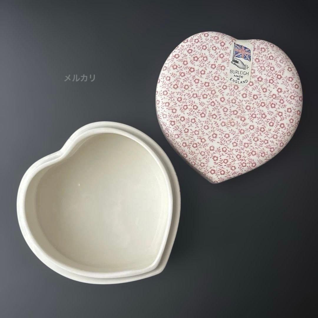 廃番　新品　一級品　バーレイ ローズピンクフェリシティ　ハートボックス