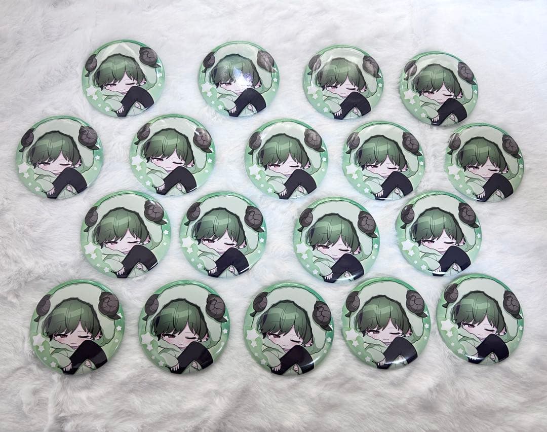 シクフォニ すち ねむねむ デフォ 缶バッジ 18個