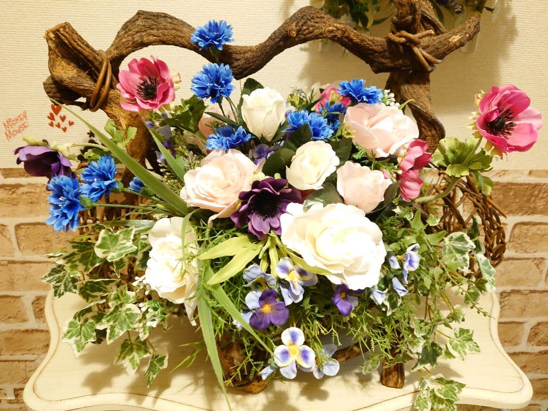 フラワー　オブジェ