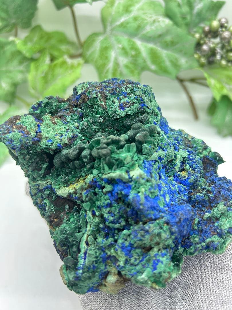 天然石　アズマラカイト原石　No.657