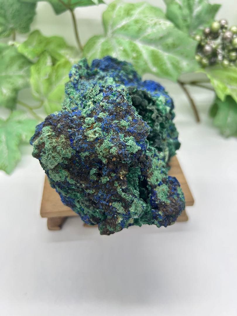 天然石　アズマラカイト原石　No.657