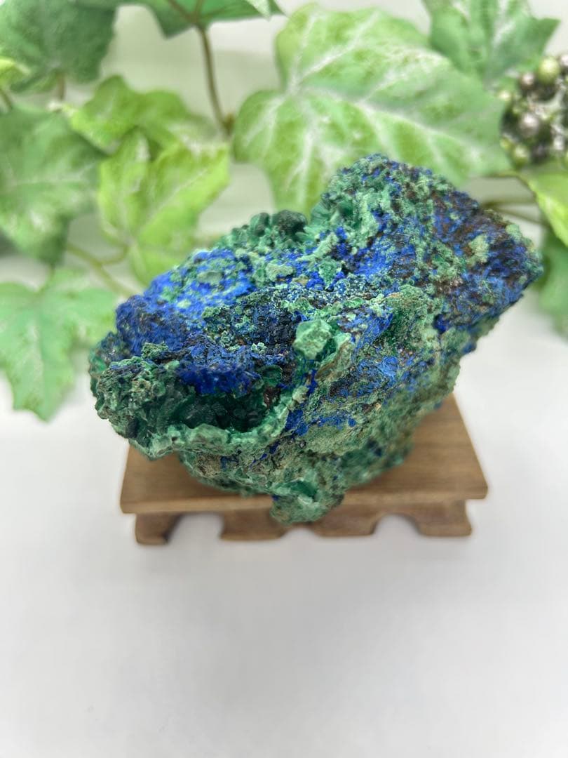 天然石　アズマラカイト原石　No.657