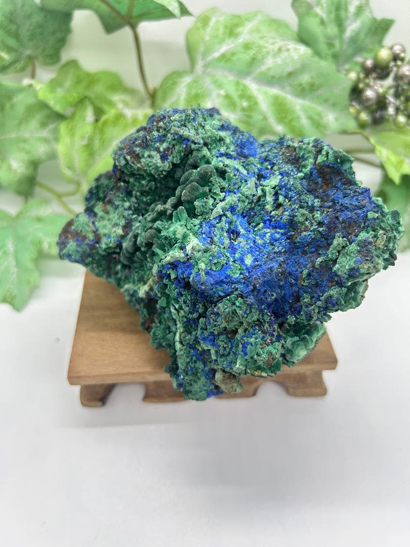 天然石　アズマラカイト原石　No.657