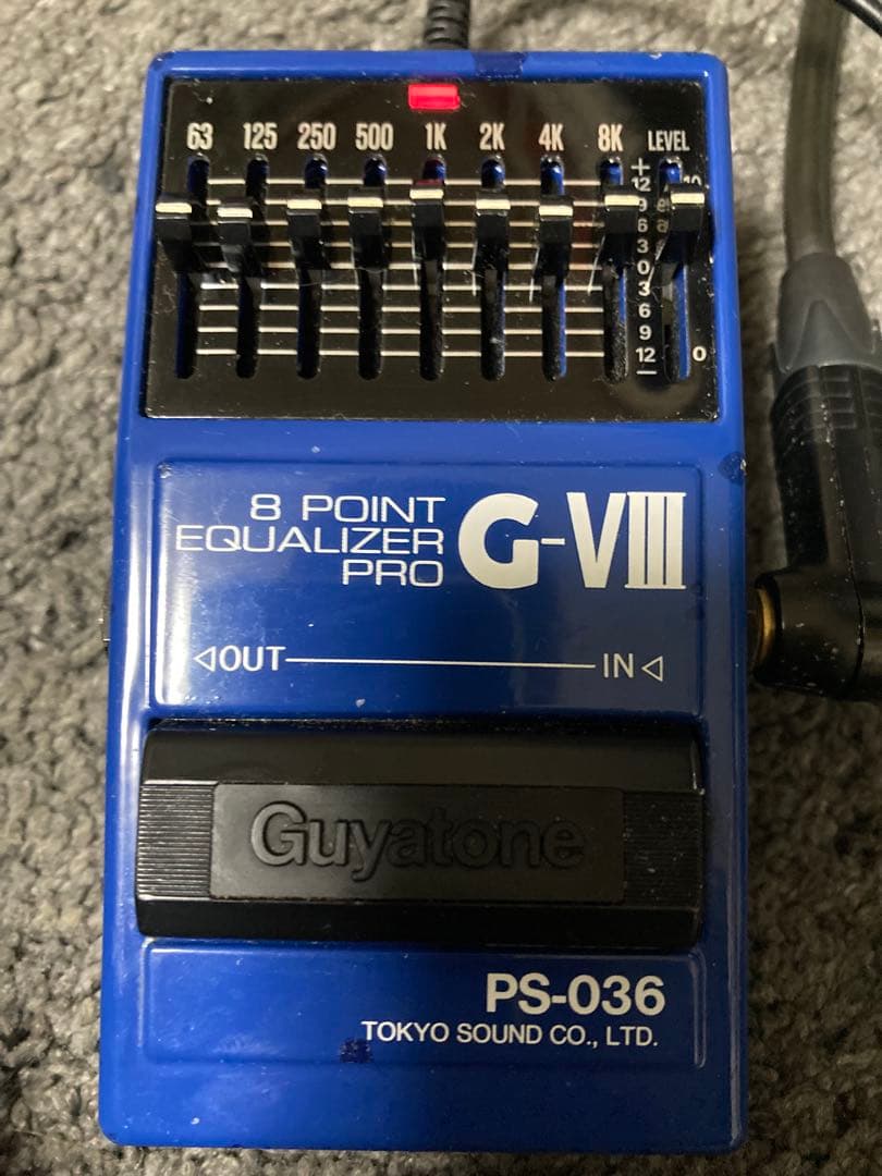 Guyatone G-VIII 8ポイントイコライザー PS-036