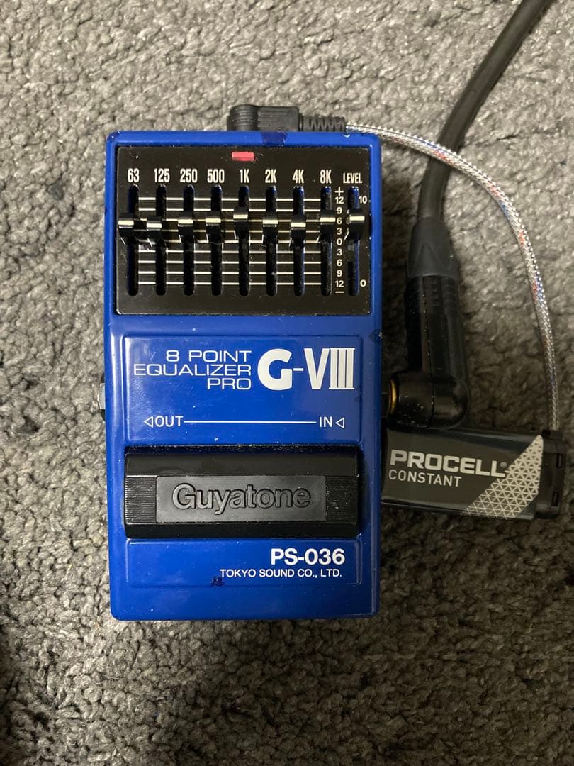 Guyatone G-VIII 8ポイントイコライザー PS-036