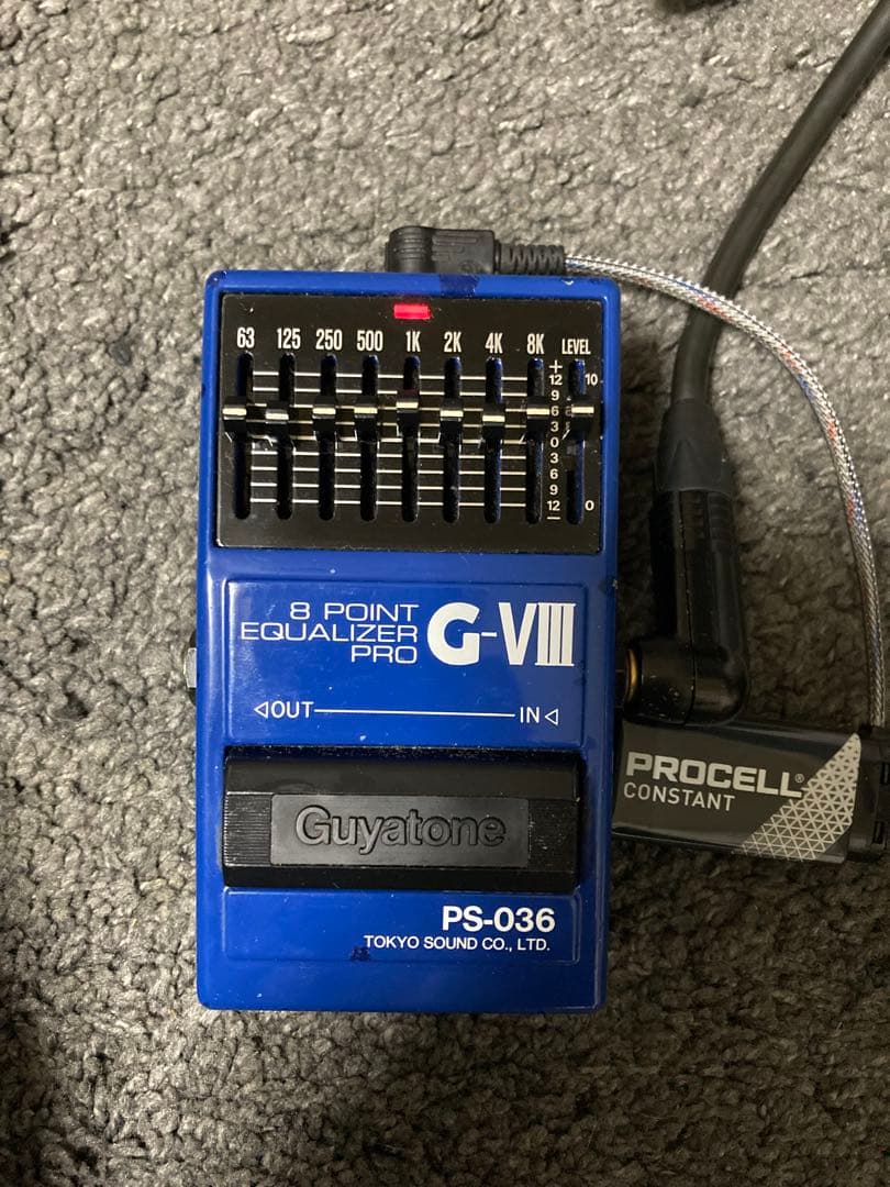Guyatone G-VIII 8ポイントイコライザー PS-036
