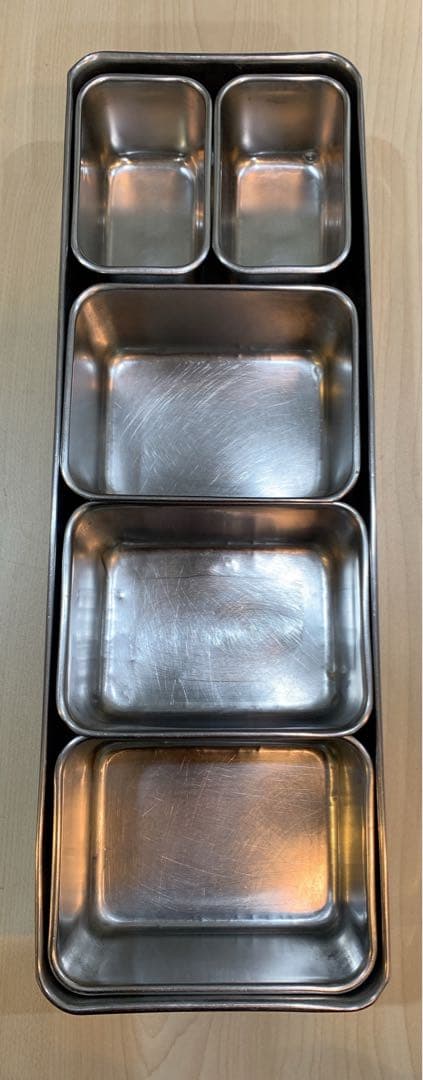 業務用 調理器具 18-8 ステンレス 深型 バット セット