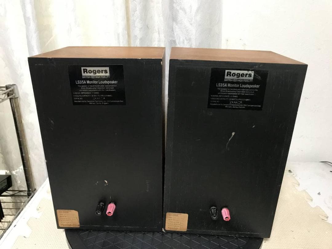 スピーカー・ウーファー 0598 Rogers LS3/5A Monitor Loud speaker