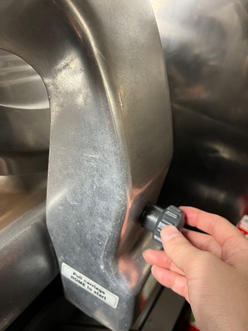 HOBART 業務用スライサー ステンレス　ミートスライサー　電動