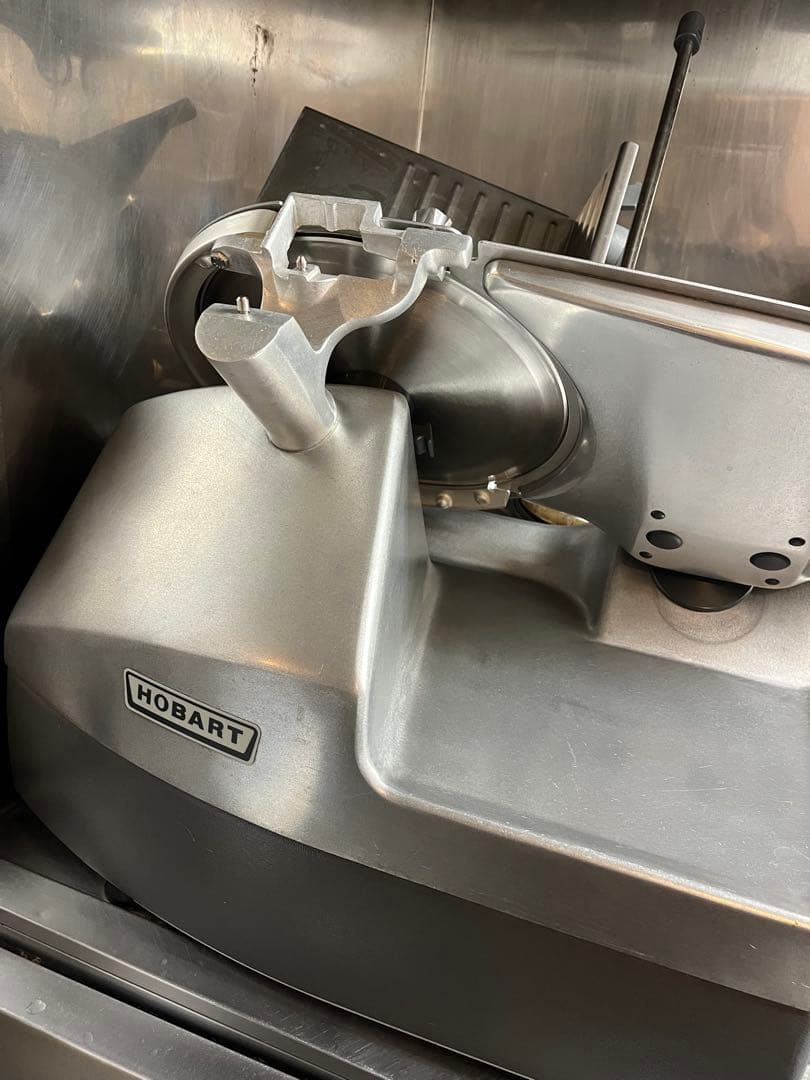 HOBART 業務用スライサー ステンレス　ミートスライサー　電動