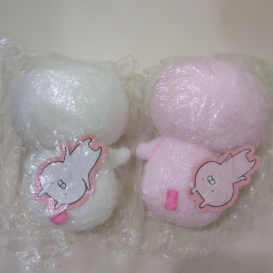 うさまる　うさこ　ふわふわぬいぐるみ　お座り