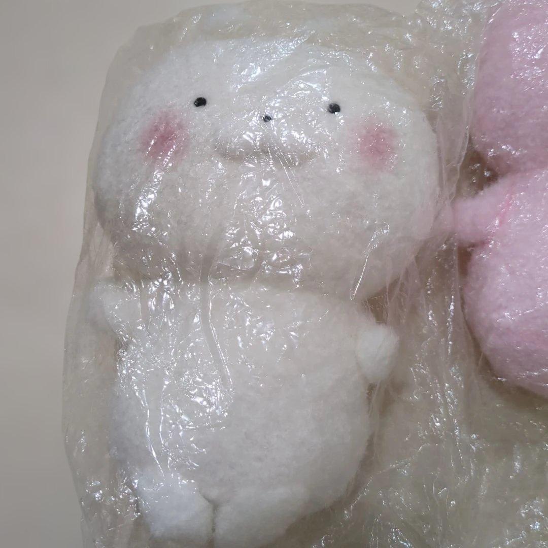 うさまる　うさこ　ふわふわぬいぐるみ　お座り