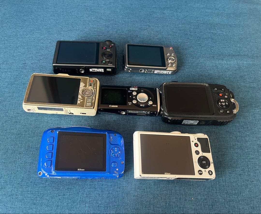 デジタルカメラ 7台セット 動作未確認 ジャンク まとめ売り デジカメ