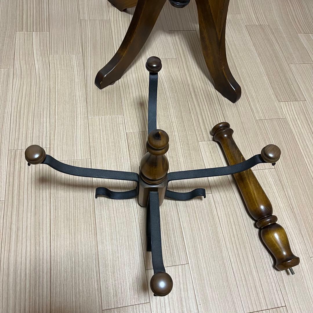 カリモク 木製 ハンガーラック 四分割 レトロ ヴィンテージ 家具