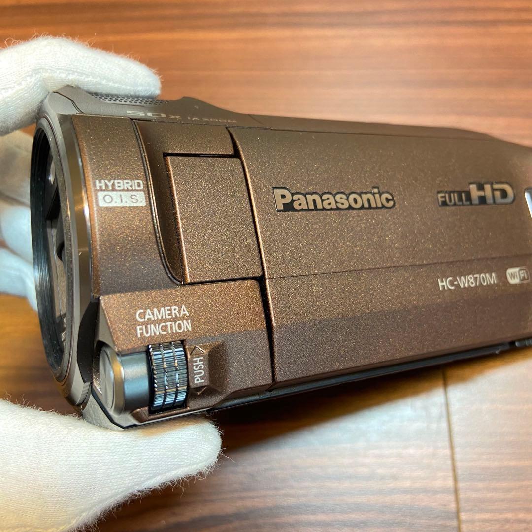 Panasonic HC-W870M ビデオカメラ ほぼ新品 3390