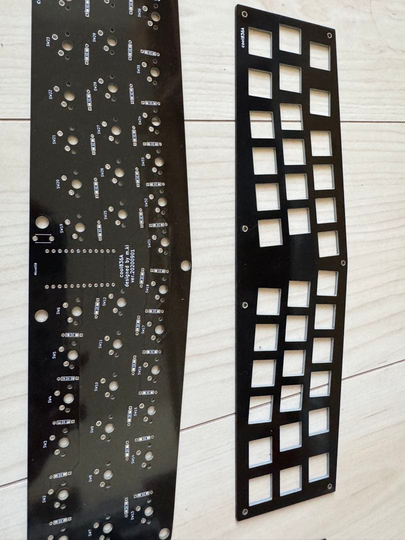 kevin　自作キーボード　cool836A 頒布用キット+α