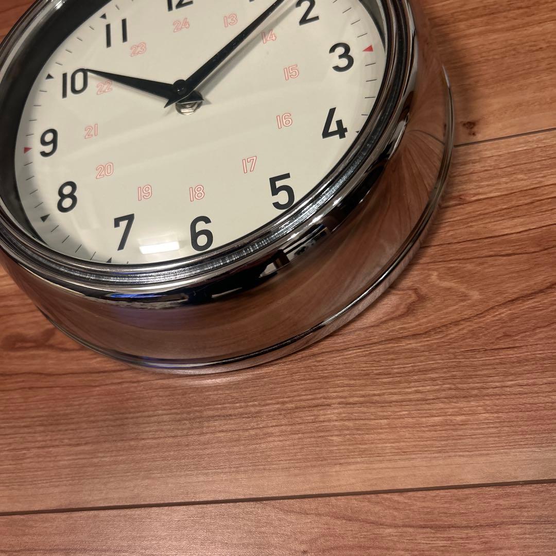 journal standard Furniture 掛け時計　シルバー