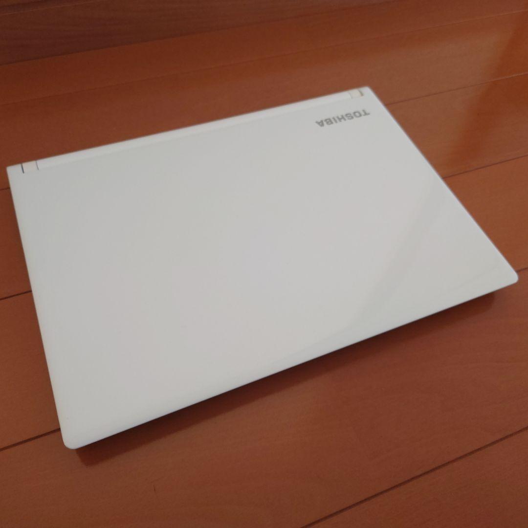 設定済み✨️東芝dynabookノートパソコン✨️ホワイト✨️SSD/オフィス