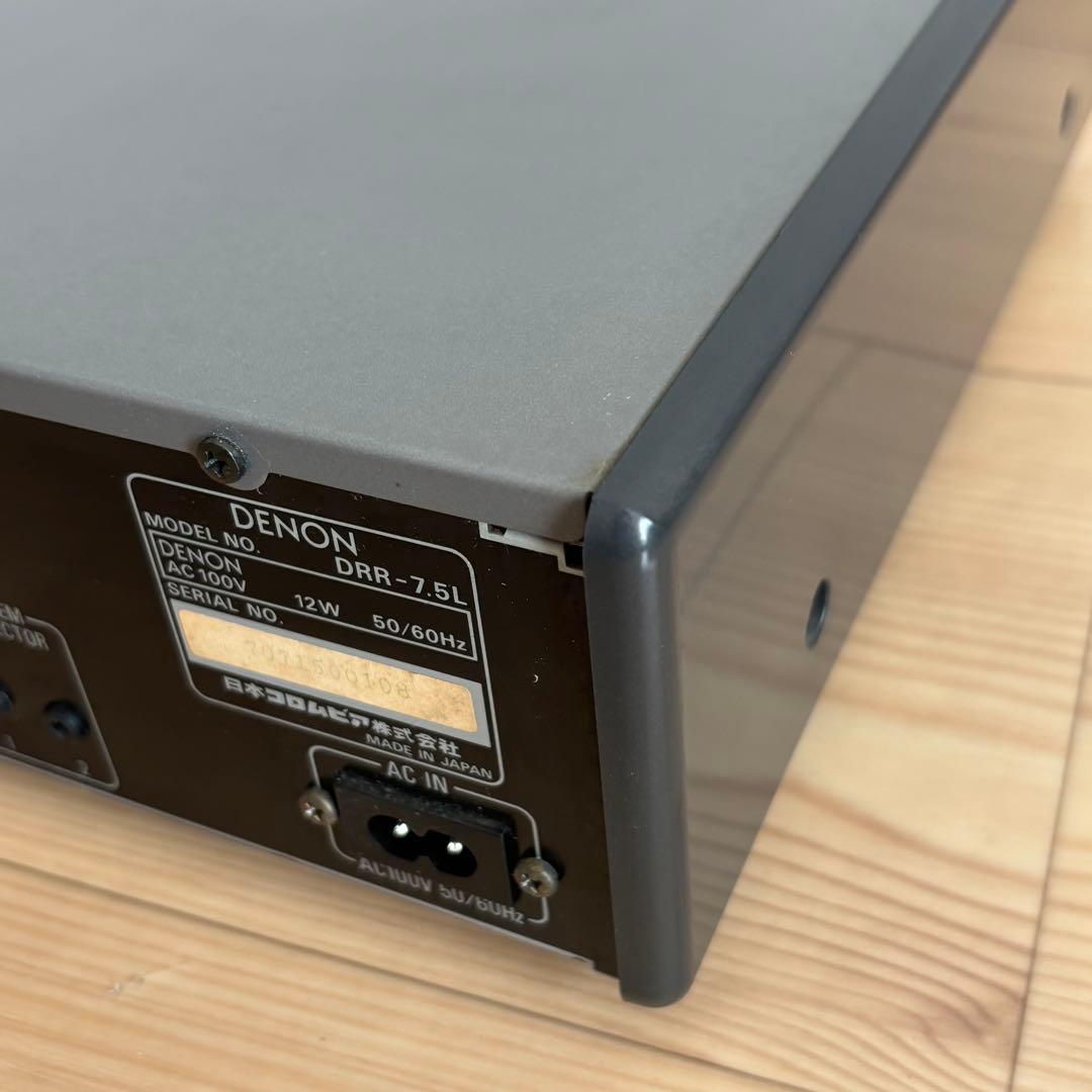 DENON デノン 7.5Lシリーズ　MD カセット　チューナー