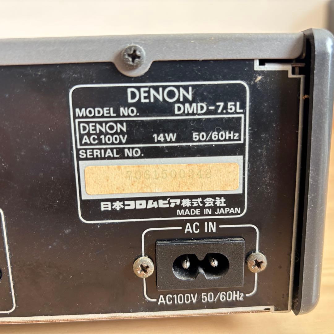 DENON デノン 7.5Lシリーズ　MD カセット　チューナー